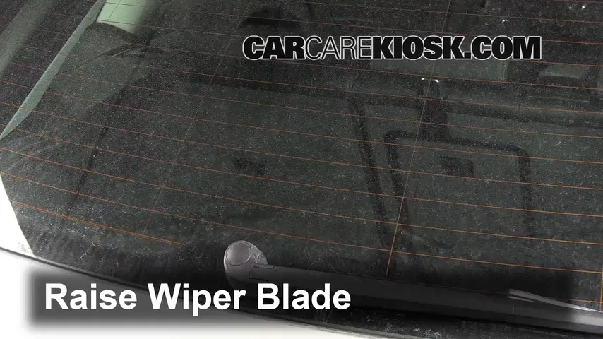 2007 Audi A3 2.0L 4 Cyl. Turbo Windshield Wiper Blade (Rear) Replace Wiper Blade